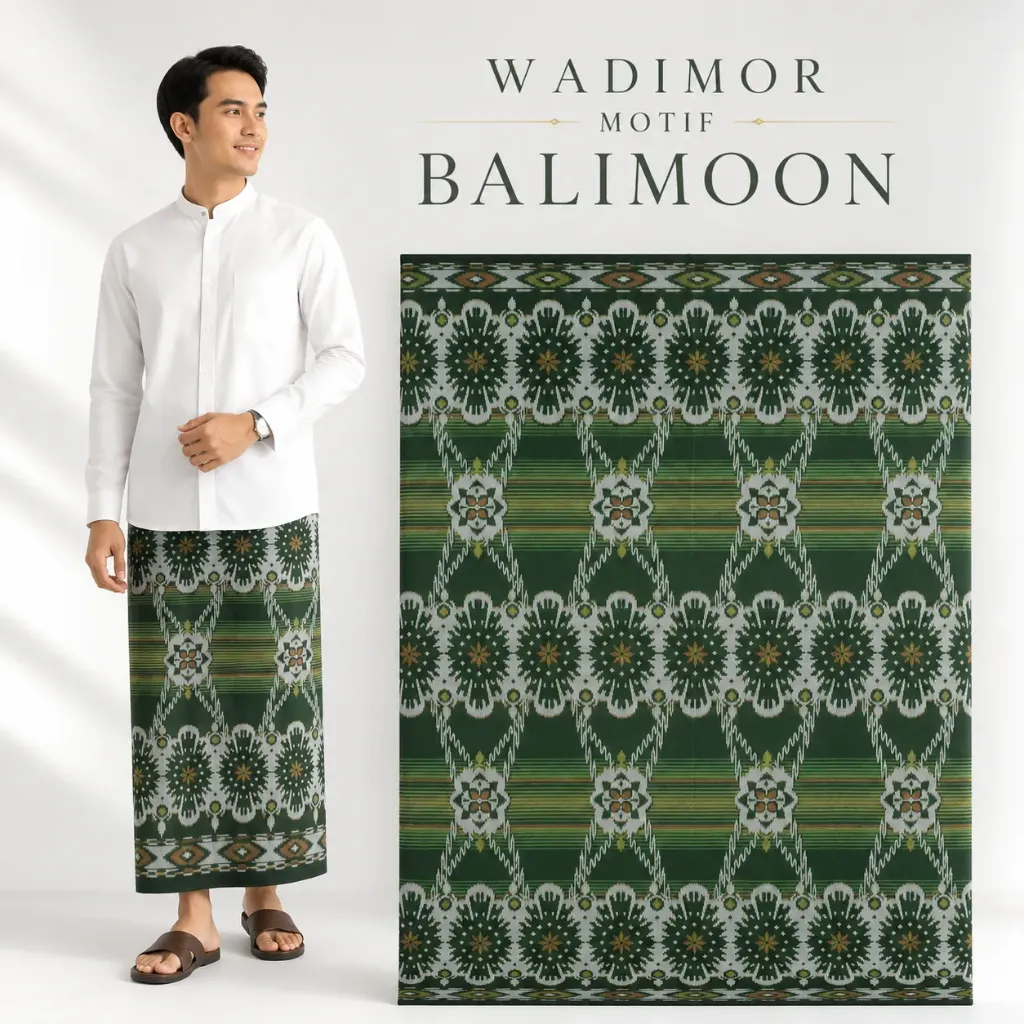 [SRG-WDM-BLM] Sarung Wadimor Motif Balimoon