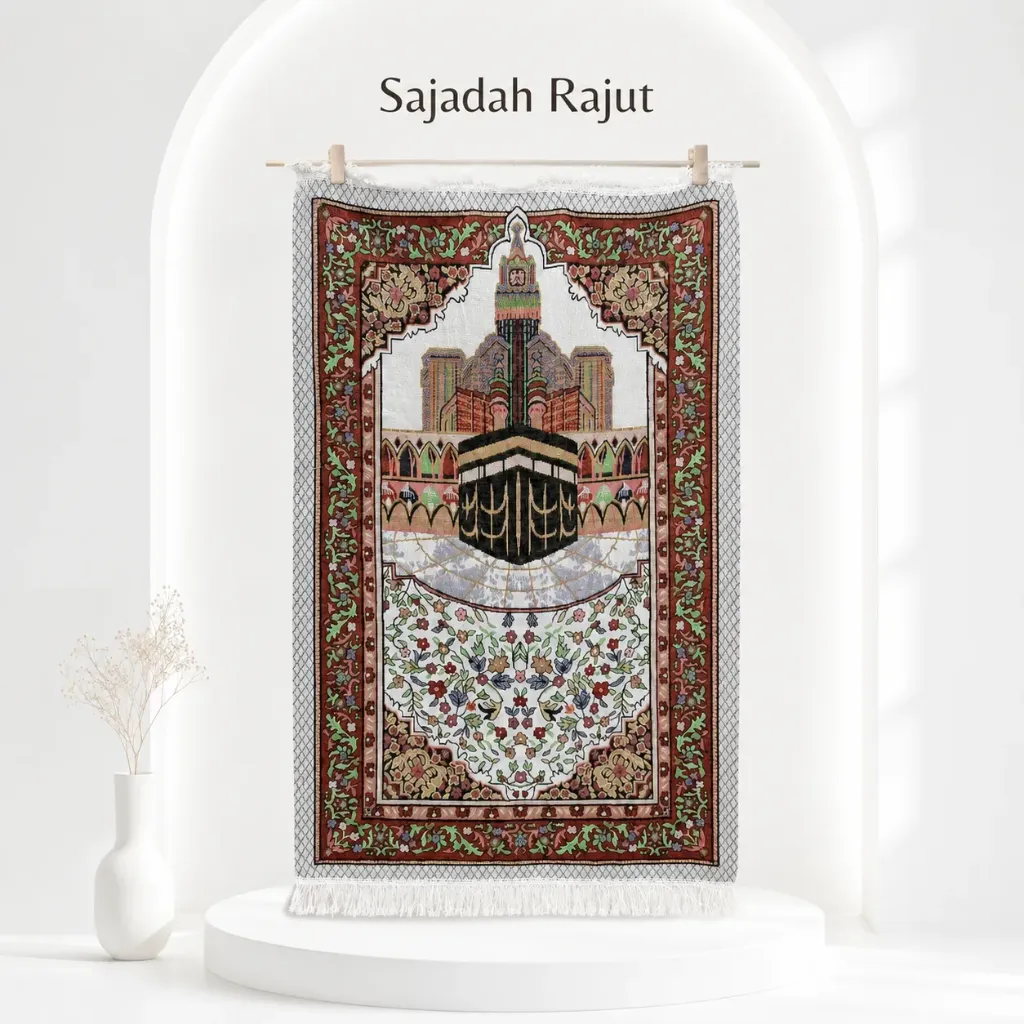 Sajadah Rajut 110x70