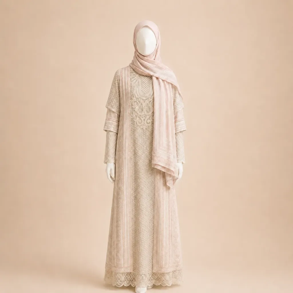 [GMS-GR-KSMR-2] Gamis Khasmir model 2