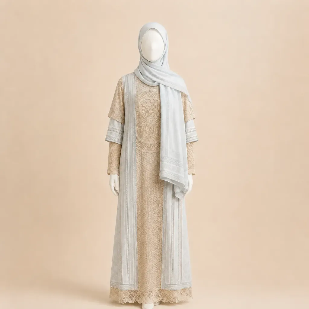 [GMS-GR-KSMR-3] Gamis Khasmir model 3
