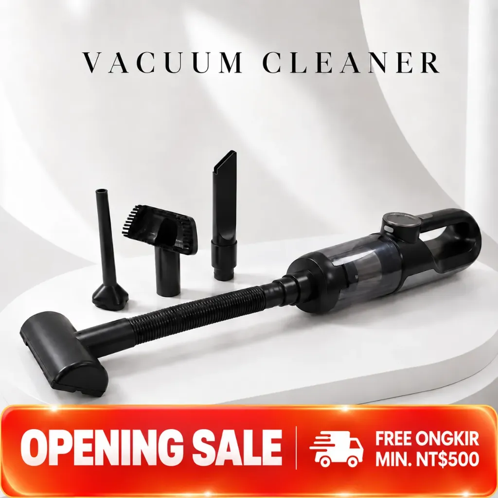 [VC-1002] Vacuum Cleaner Medium Gold