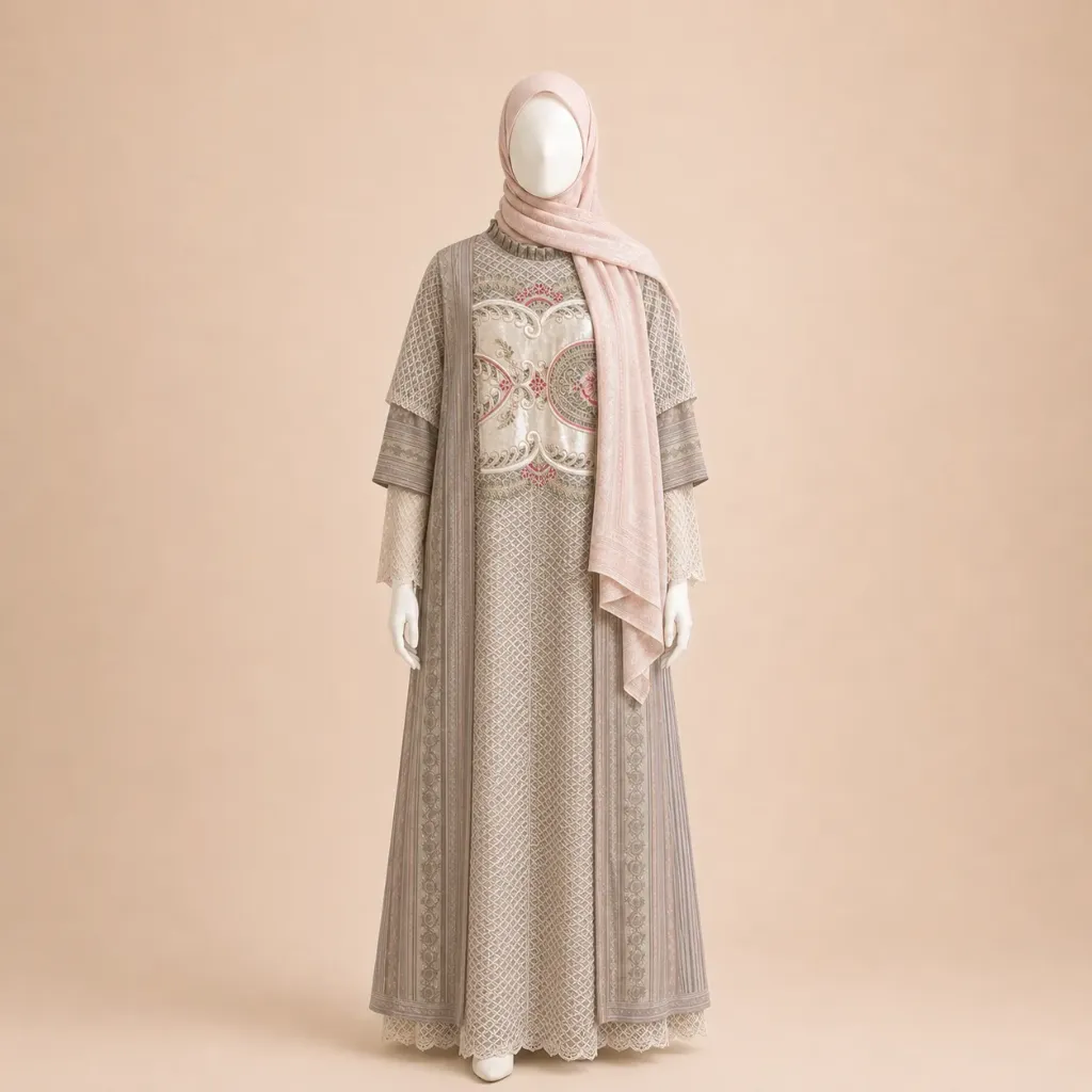 [GMS-GR-KSMR-4] Gamis Khasmir Model 4