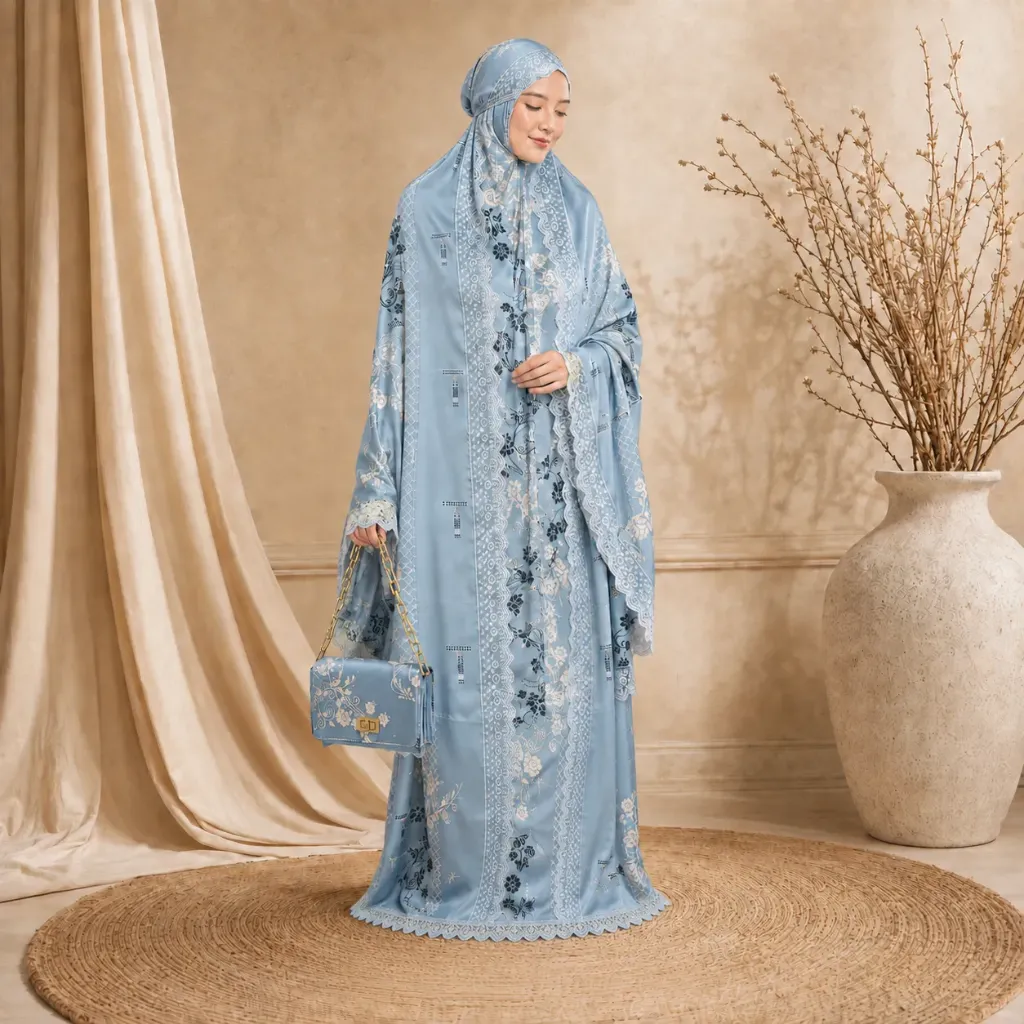 Mukena Nayara Biru