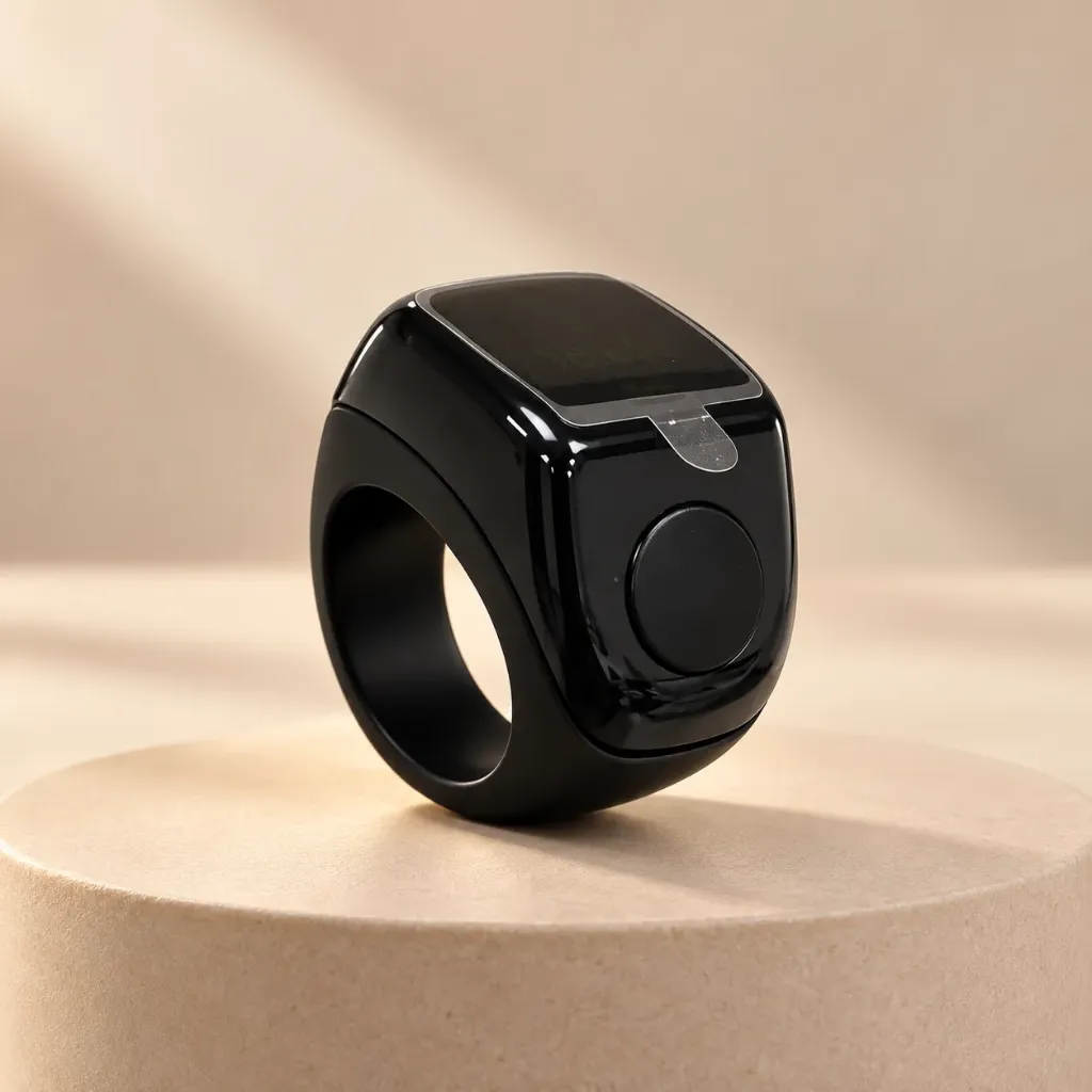 Zikr Ring 3 in 1 Hitam
