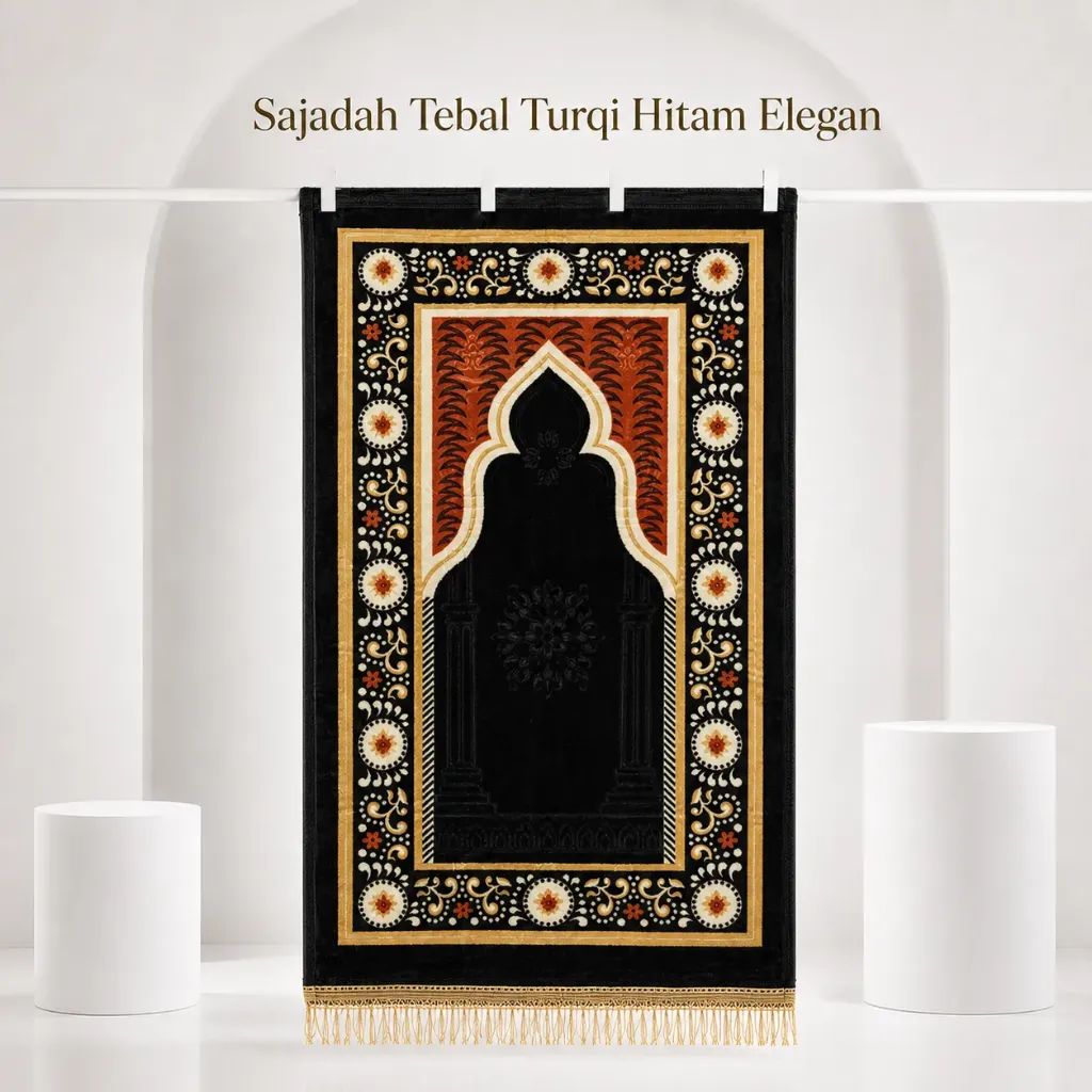SAJADAH TEBAL Turqi 4 (free tasbih digital)