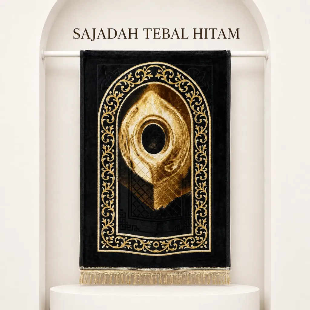 [SD-TURQ-16] SAJADAH TEBAL Turqi 16 (free tasbih digital)
