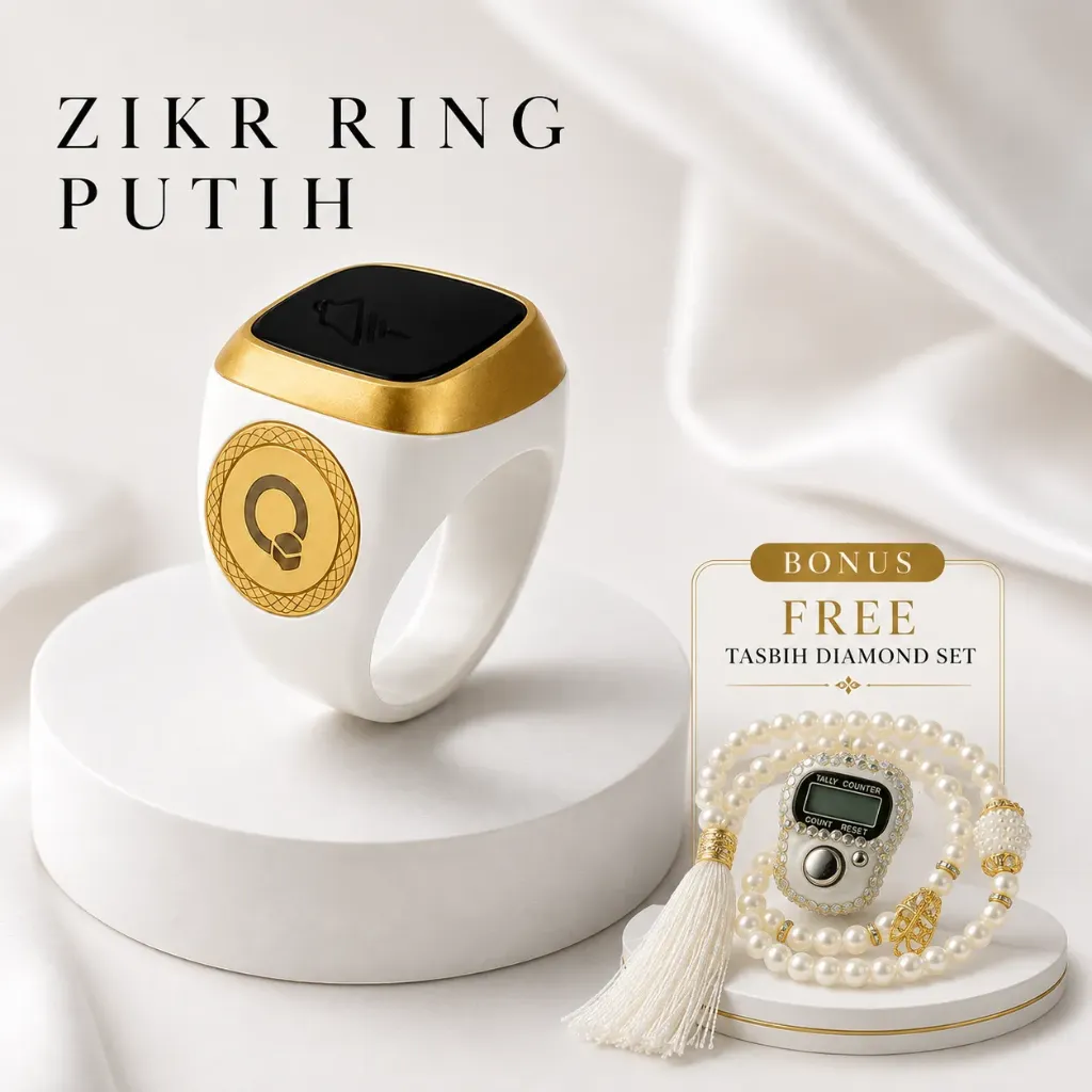 Zikr Ring Iqibla Putih