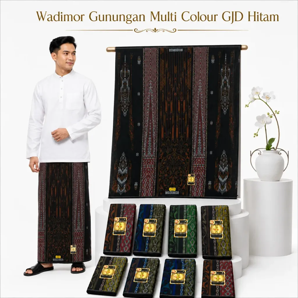 [SRG-WDM-GMC-GJD] Sarung Wadimor Motif GMC